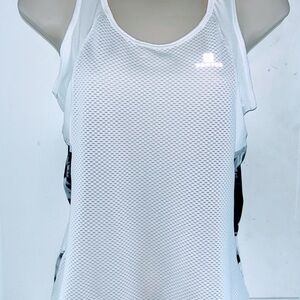Domyos White Mesh Women's Top